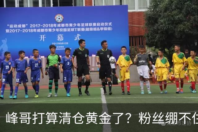 峰哥打算清仓黄金了？粉丝绷不住了：我是你颜粉，你一键清仓肯定很帅