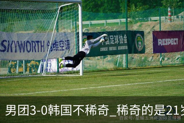 男团3-0韩国不稀奇 稀奇的是21岁林诗栋把一单打成了“免检产品”