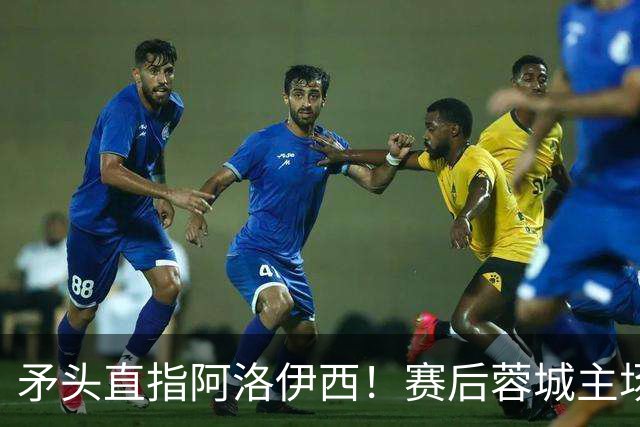 矛头直指阿洛伊西！赛后蓉城主场球迷拉起横幅：庸才负我城